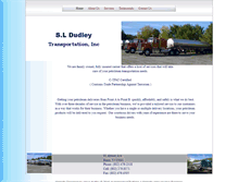 Tablet Screenshot of dudleytrans.com